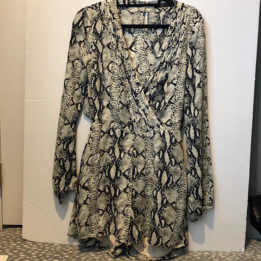 Ark& Co. snakeskin Romper